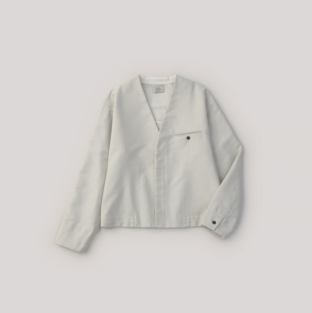 Light Moleskin V-neck Shirt JK