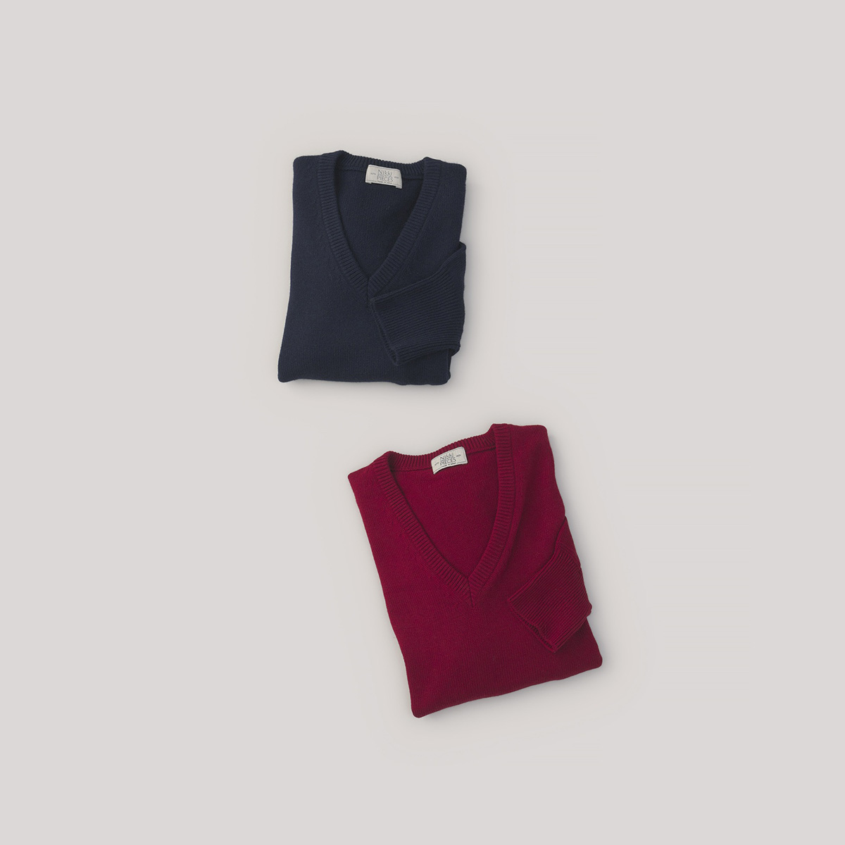 Cashmere V-neck Pullover