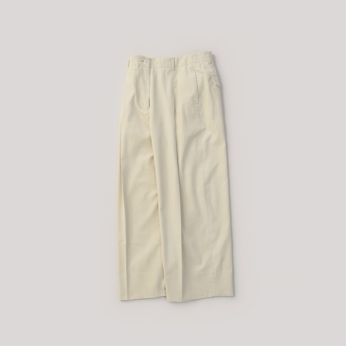 Finx Cotton Corduroy Wide Trousers
